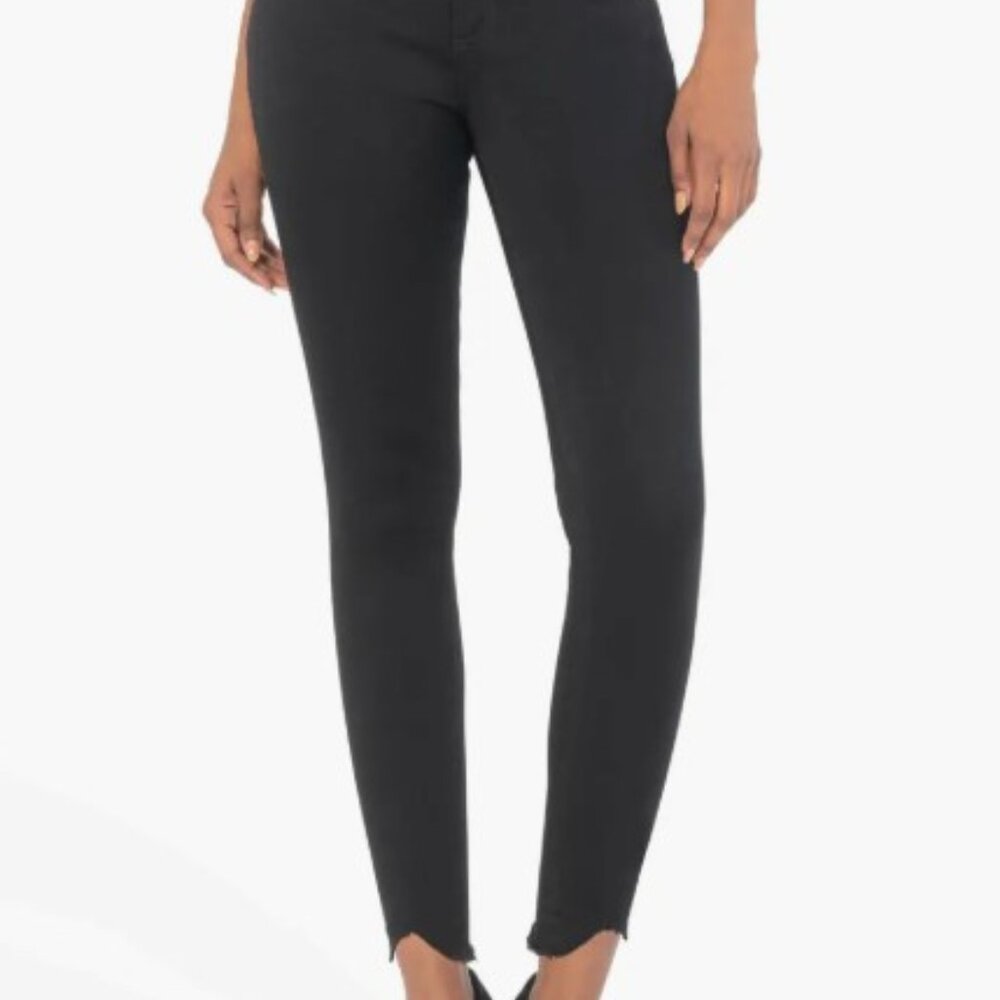 KUT from the Kloth Carlo Skinny Ankle Black Jean Size 16